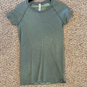 Lululemon Green Athletic Top